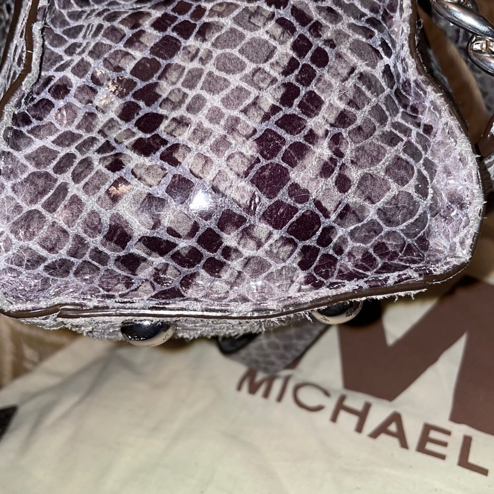 Snakeskin MK Bag - Picture 7 of 8
